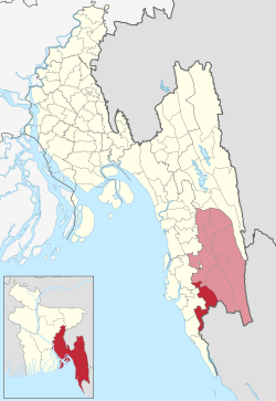 Location of Naikhongchhari