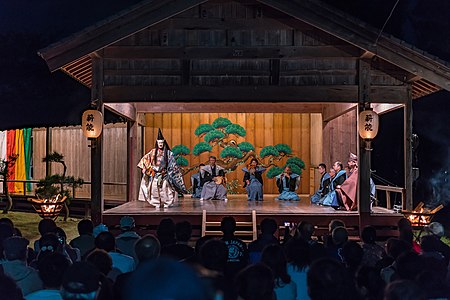 Noh performance