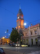 Former Hotham (North Melbourne) Town Hall and Errol Street