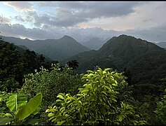 Paisaje Montaño vista desde la comunidad de Iguana