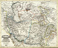 Qajar Iran (1789–1925 AD) and Emirate of Afghanistan (1823–1926 AD) in 1848 AD.