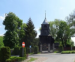 Historic wooden church of Saint Anne in Podlesie Kościelne