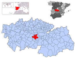 Polán – Mappa