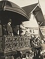 U.S. President Theodore Roosevelt speaks in Colorado in 1905