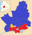 2011 results map