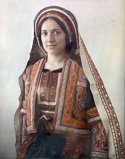 A woman from Ramallah