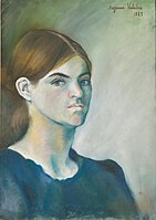 Suzanne Valadon, Self-portrait, 1883