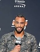 Argentinian MMA fighter Santiago Ponzinibbio