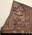 Shiva Linga worshipped by Indo-Scythian,[58] or Kushan devotees, 2nd century CE.