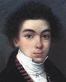 Miniature portrait of Bolívar in 1800