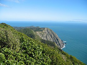 Le sud de l'Île de Kapiti