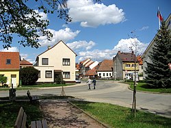 Centre of Střelice