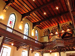 Intérieur de la chapelle.