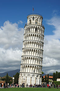 Leaning Tower of Pisa, by Saffron Blaze (edited by Diliff)