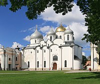 Saint Sophia Cathedral in Veliky Novgorod (1045–1050)