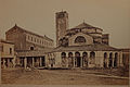 La chiesa negli anni 1850