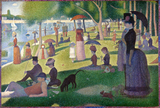 Georges Seurat, A Sunday Afternoon on the Island of La Grande Jatte, 1884–1886, The Art Institute of Chicago