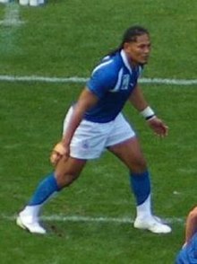 Image d'Alesana Tuilagi en cours de partie