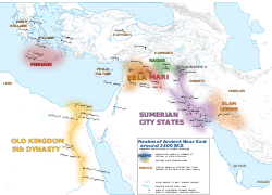 Location of Sumer