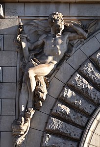 La Force (vers 1893-1895), caserne des Célestins, Paris, boulevard Henri IV.