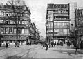 Carrefour pont d'Avroy et rue Pont d'Avroy après 1908