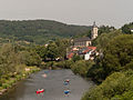 La Sûre avec l'église