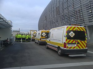 FFSS 59 sur le dispositif de secours du grand stade Pierre Mauroy