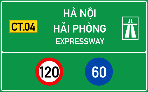 Expressway speed information board