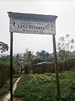 The health center of Manddritsarabe (municipality of Amboangibe)