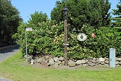 Road crossing in Drejø By