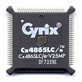 100-pin bumpered quad flat package (BQFP) – Cyrix Cx486SLC