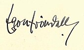 signature d'Egon Friedell