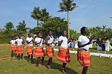 Female Acholi Dancers.