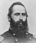 young officer with long beard