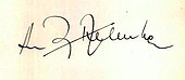 signature de František Zelenka