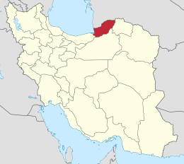 Golestan – Localizzazione