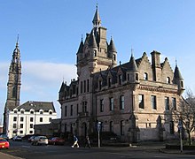 Sheriff Court de Greenock en Écosse.