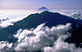 Mount Hōō and Mount Fuji from Mount Kaikoma