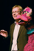German Jörg Jará's puppet, Olga.