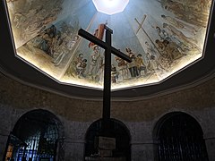 Inside Magellan's Cross, Cebu City night view