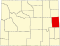 Niobrara County map
