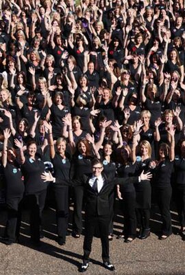 Military Wives Choirs members and Gareth Malone launch new charity.