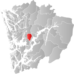 Hålandsdals kommun i Hordaland fylke.