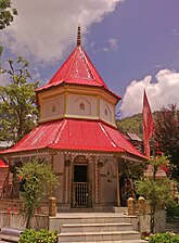 Naina Devi Temple, after which the place gets its name.