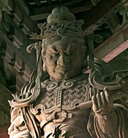 Guardian in Tōdai-ji, Nara