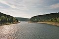 The reservoir at low water