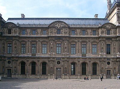 West facade of the Lescot Wing