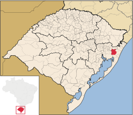 Santo Antônio da Patrulha – Mappa