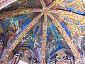 Aspecto actual de la Capilla Mayor de la Catedral de Valencia, con los ángeles músicos de Paolo de San Leocadio y Francesco Pagano.