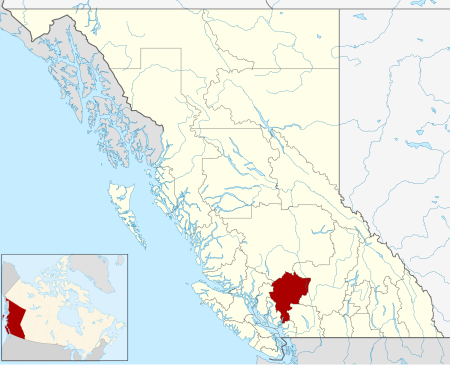 Regional districts of British Columbia